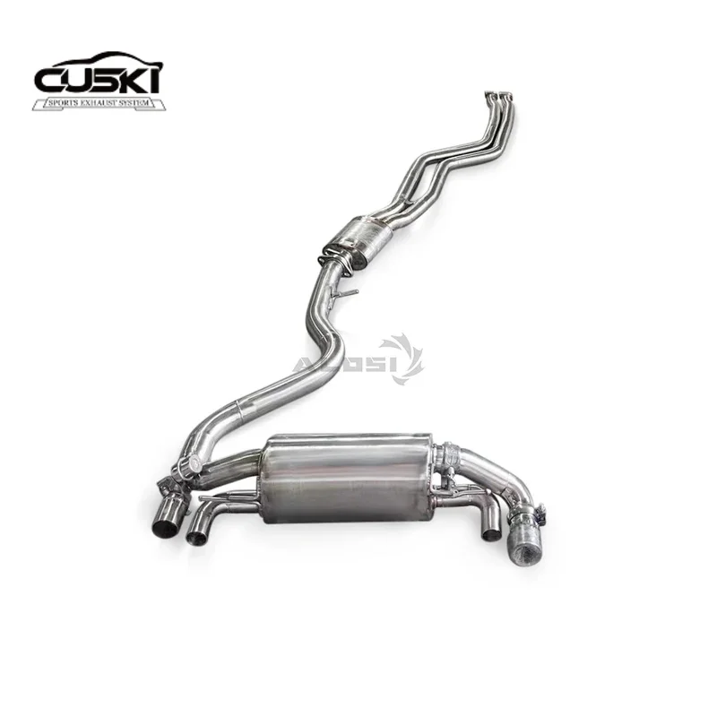 Escape deportivo de acero inoxidable BMW 1M E82 3.0T 2011-2012 - imagen 2