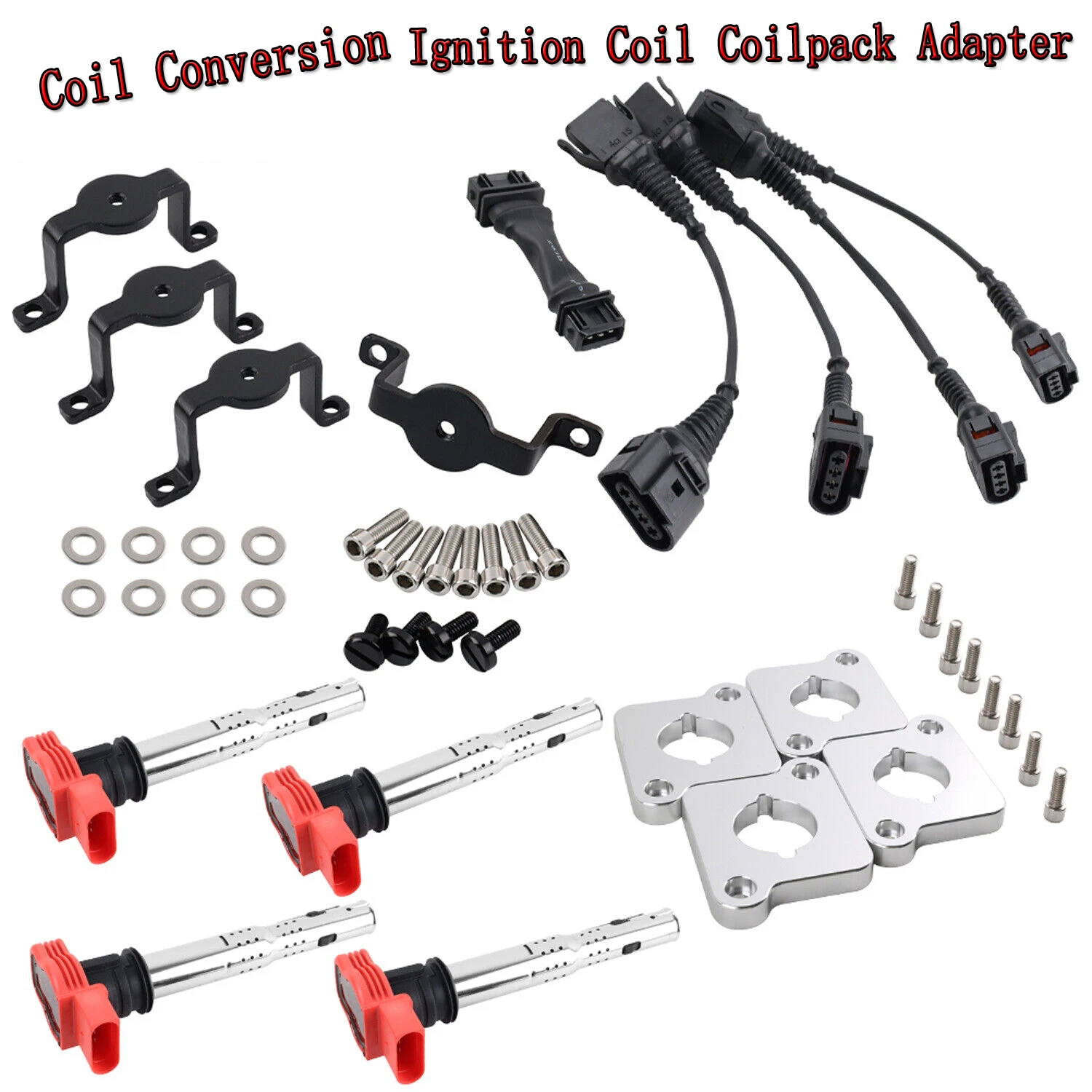 Audi 06E905115F kit conversión bobinas R8 derivación ICM – A4 B5 1.8T - imagen 4