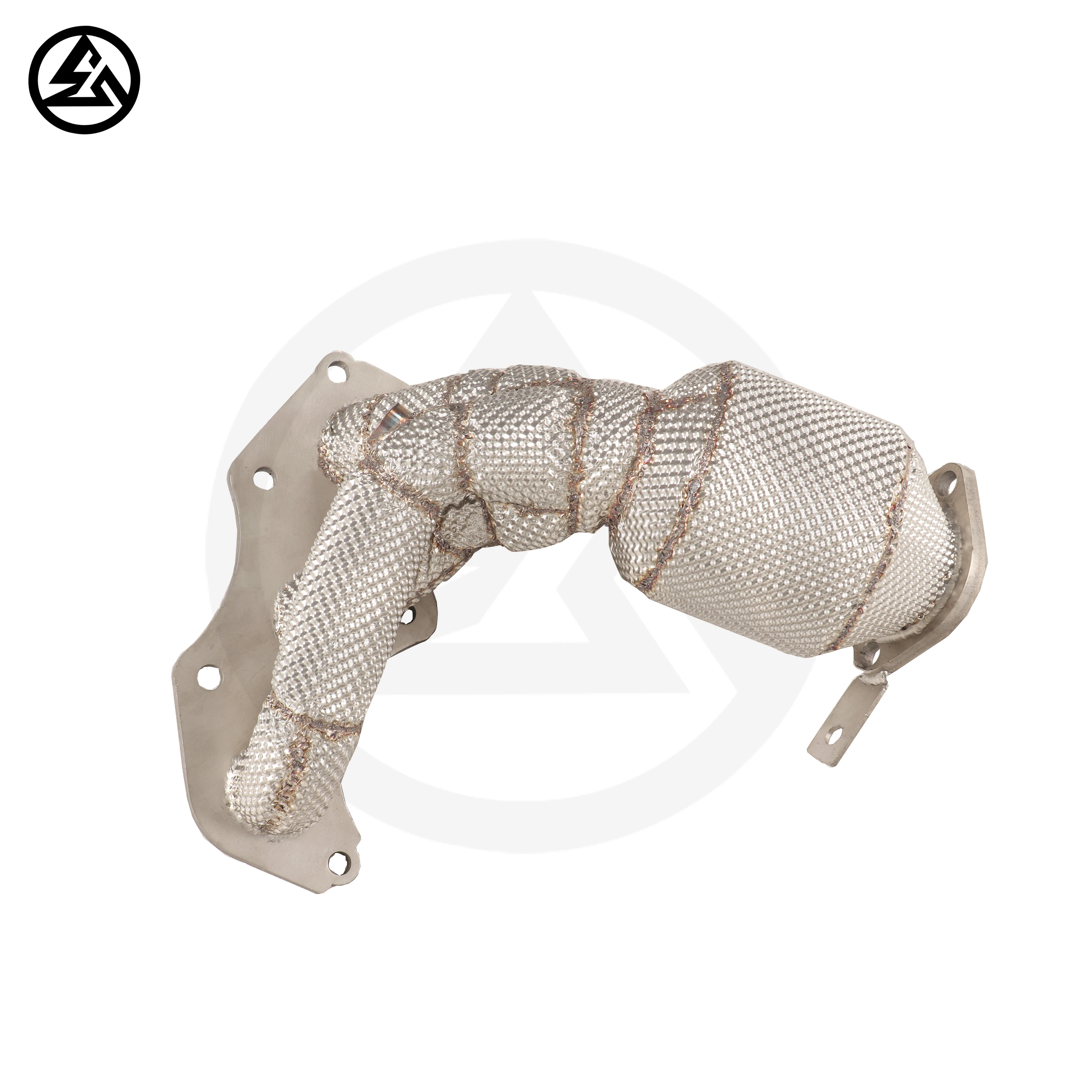 Colectores de cabezales catted de alto flujo de acero inoxidable para escape de cabezales deportivos Lotus Evora 3.5L V6 - imagen 5