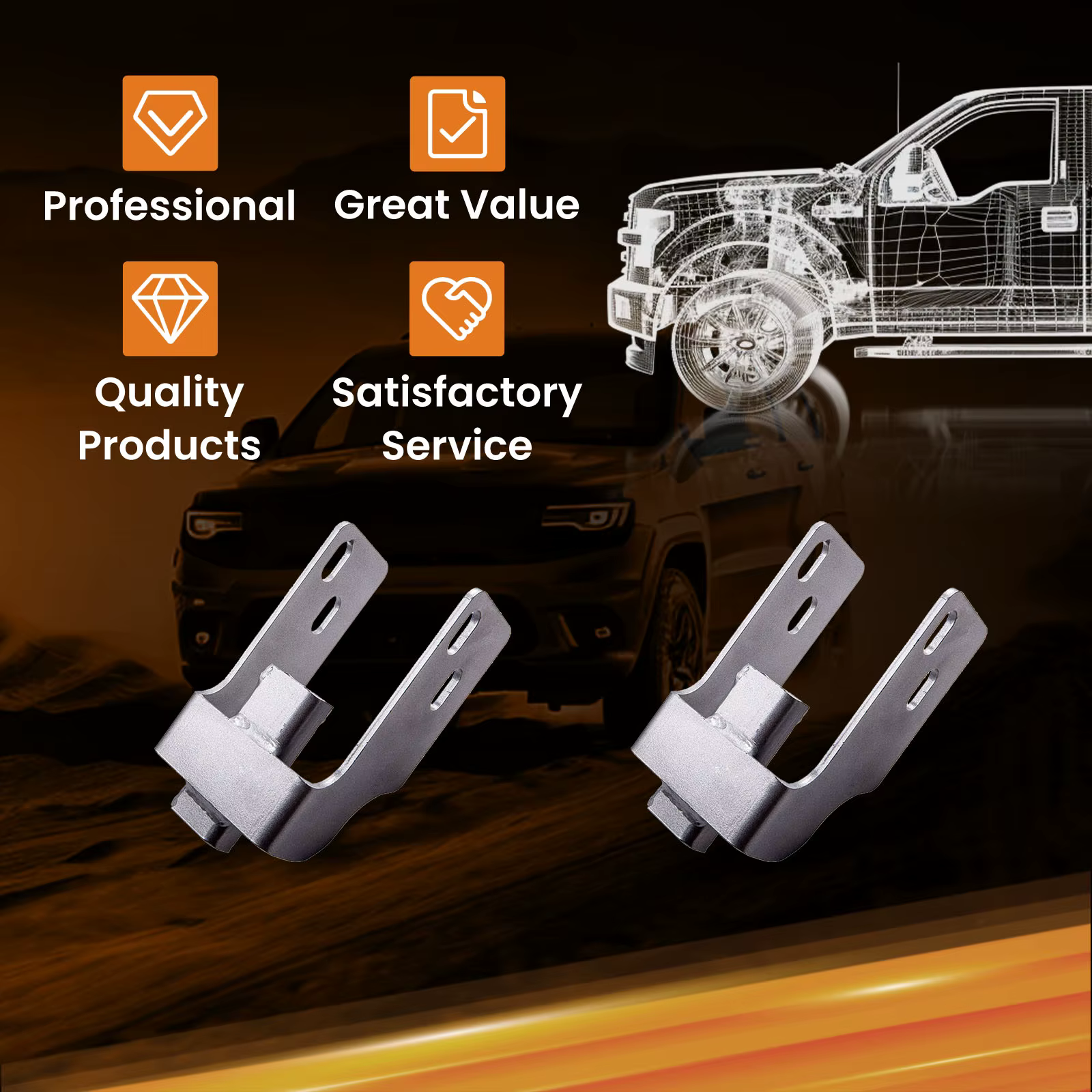 Kit de elevación de carrocería 3” Silverado/Sierra 1500 2007-2013 - imagen 3