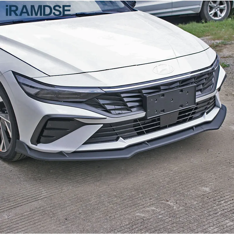 Labio delantero Hyundai Elantra 2023-2025 – Divisor negro - imagen 5