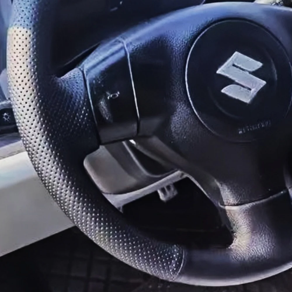 Funda de volante trenzada para Suzuki SX4 Alto Swift Opel Agila - imagen 2