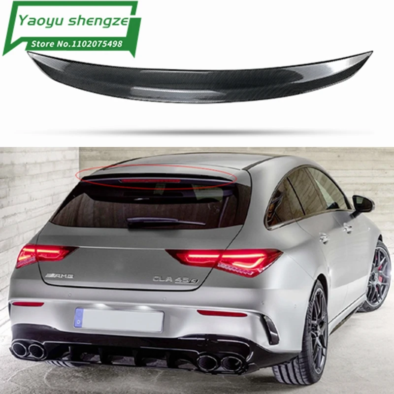 Alerón trasero Mercedes-Benz CLA X118 ABS negro brillante