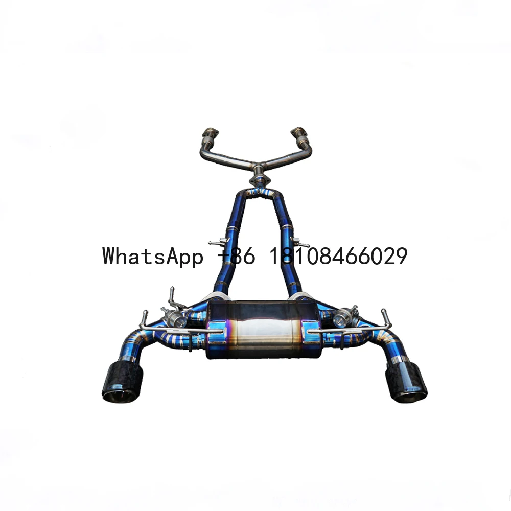 Nissan Catback titanio para 350Z y 370Z - sistema de escape alto flujo