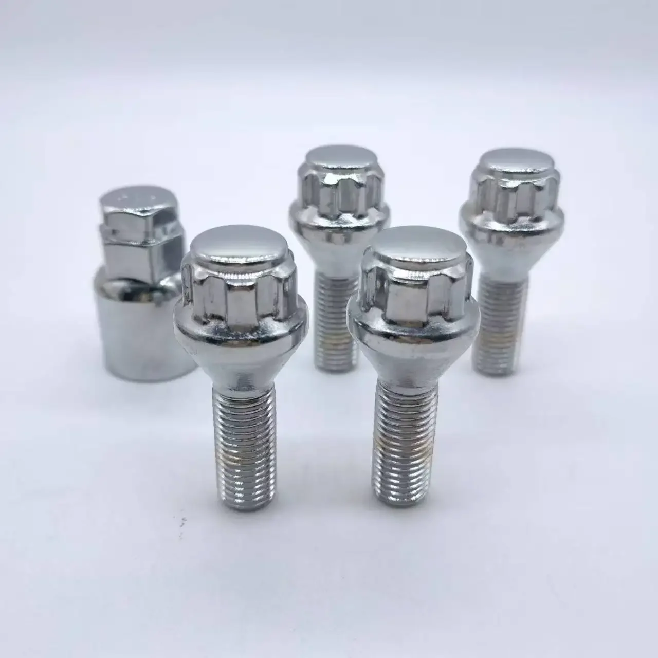 Tornillos antirrobo M14x1,5 para ruedas VW, Audi, Mercedes-Benz y Skoda - imagen 4