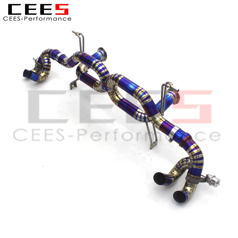 Sistema de escape deportivo CEES para Lamborghini Huracán 5.2 - imagen 4