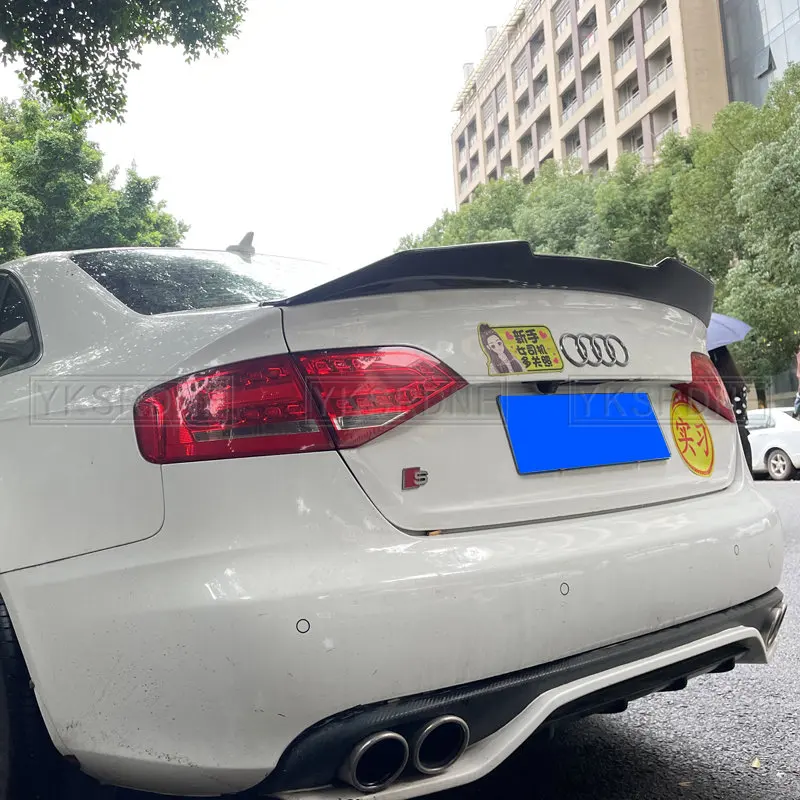 Alerón PSM fibra carbono Audi A4 B8 Sedan 2008-2011 - imagen 3