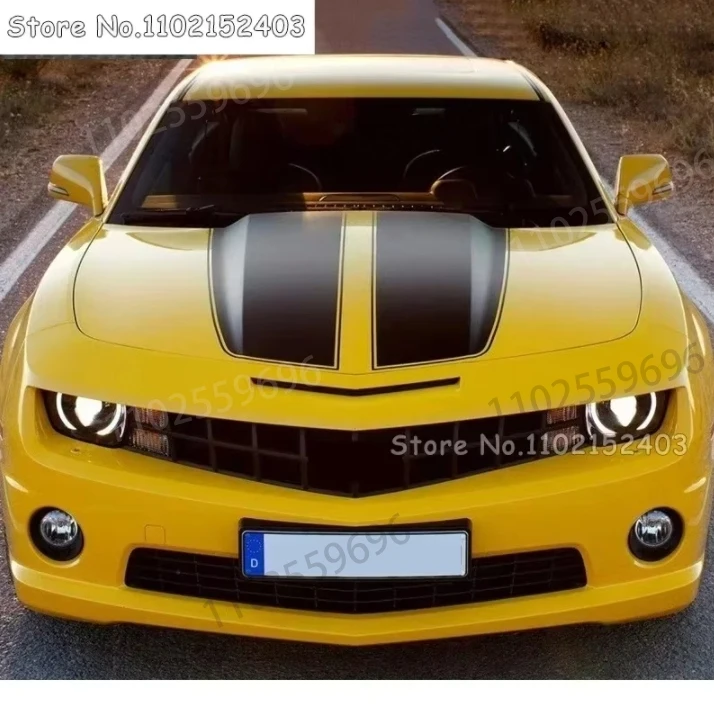 Calcomanía vinilo Camaro RS/LS/SS/LT - tiras racing capó deportivo - imagen 2