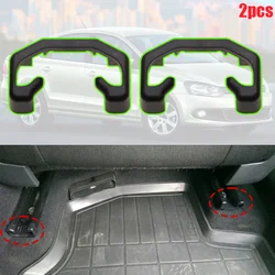 Clip asiento negro Fluence Megane/Scenic II/III - cubierta riel