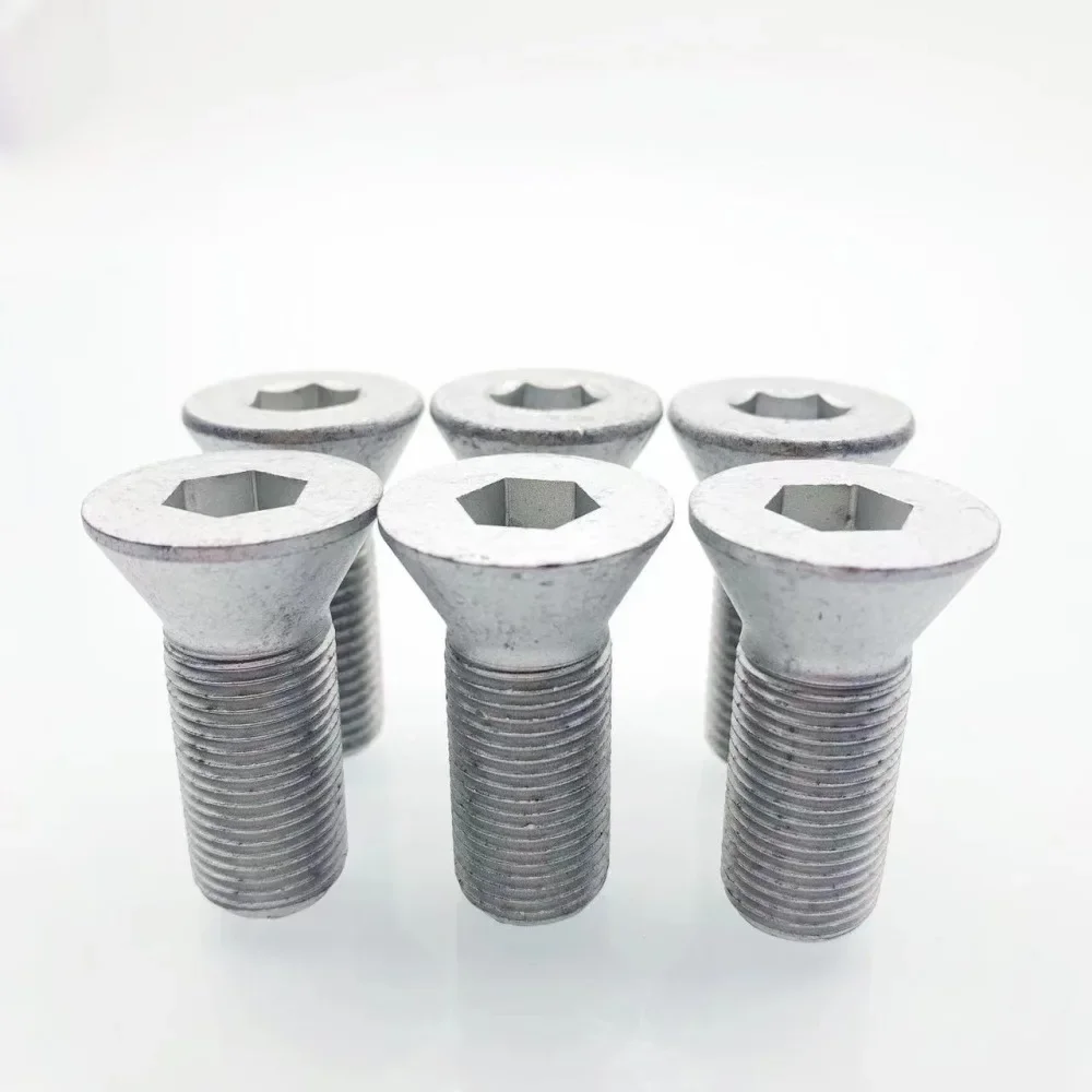 Tornillos cortos para adaptadores de rueda M12/M14, rosca 1,25/1,5 - imagen 4