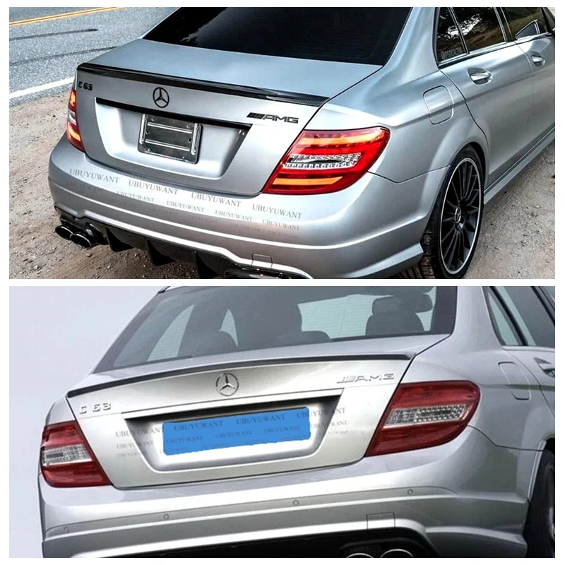 Alerón trasero ABS Mercedes Clase C W204 C180 C200 C63 (2007-2013)