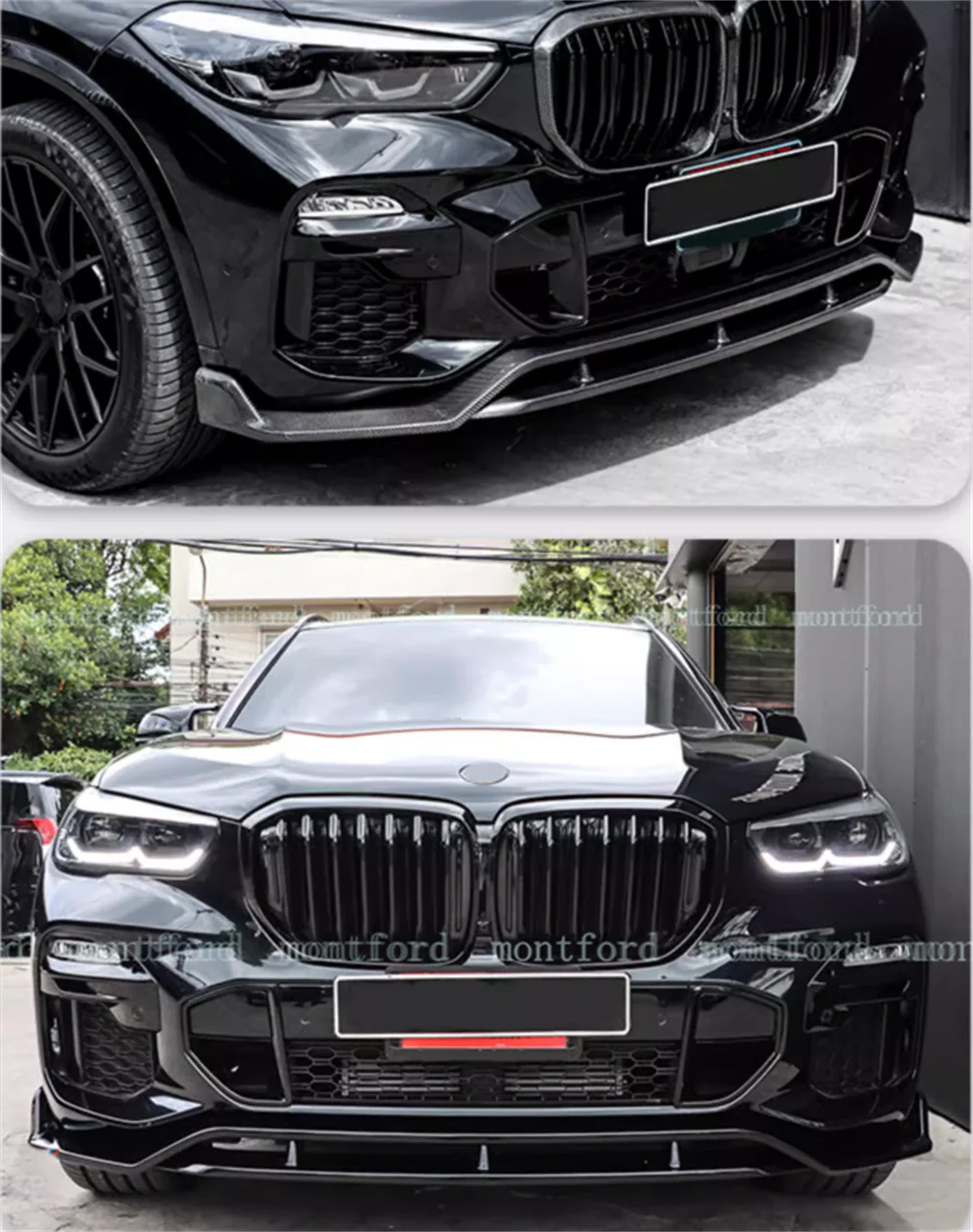 Kit aerodinámico KITS AORO para BMW X5 G05 con divisor y difusor - imagen 3