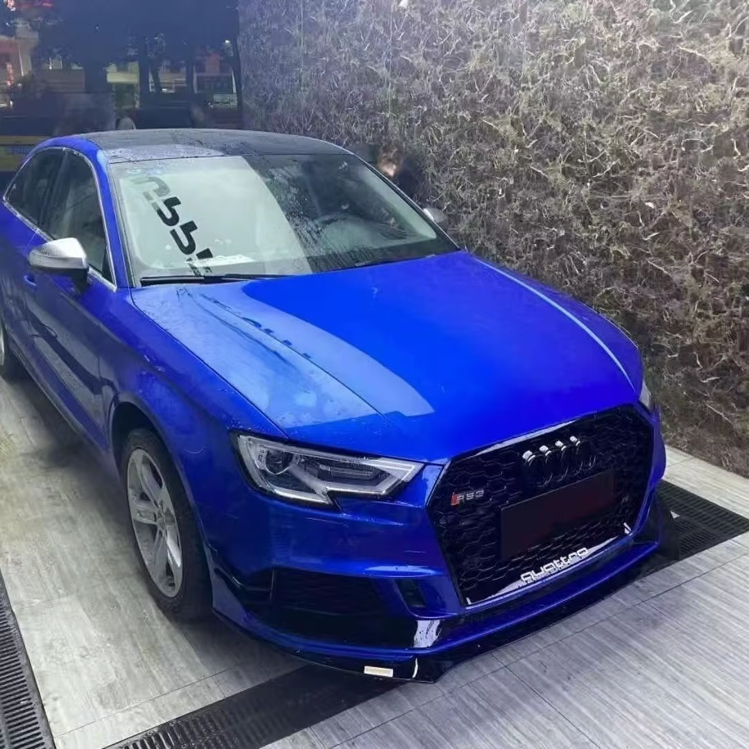 Rejilla central y difusor trasero Audi A3 S line/S3/RS3 2017-2020 - imagen 2