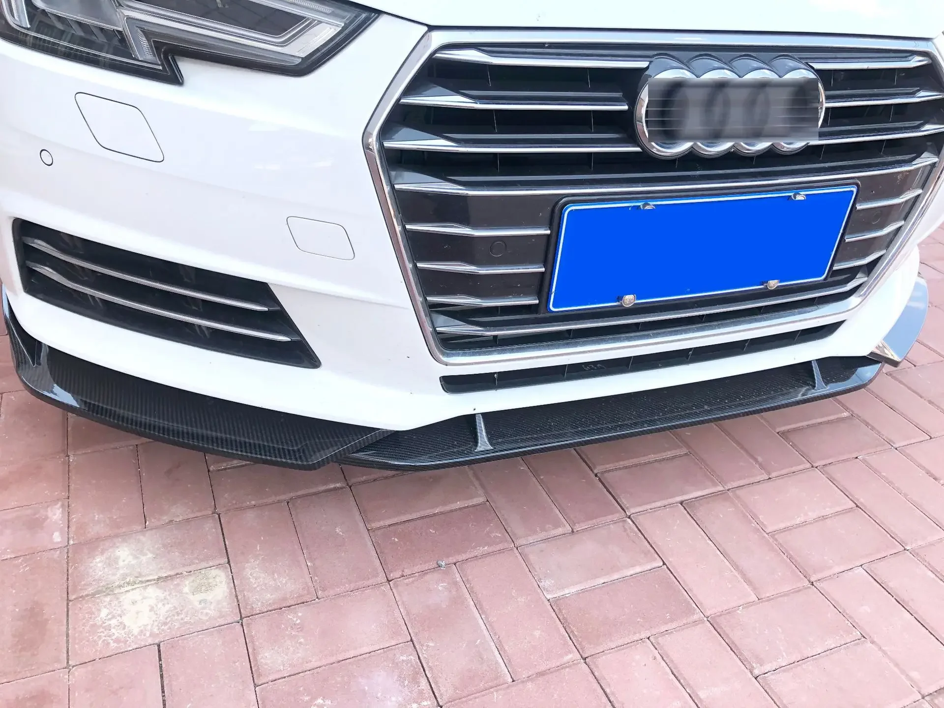Kit de labio delantero tipo splitter para Audi A4L 2017-2019 - imagen 2