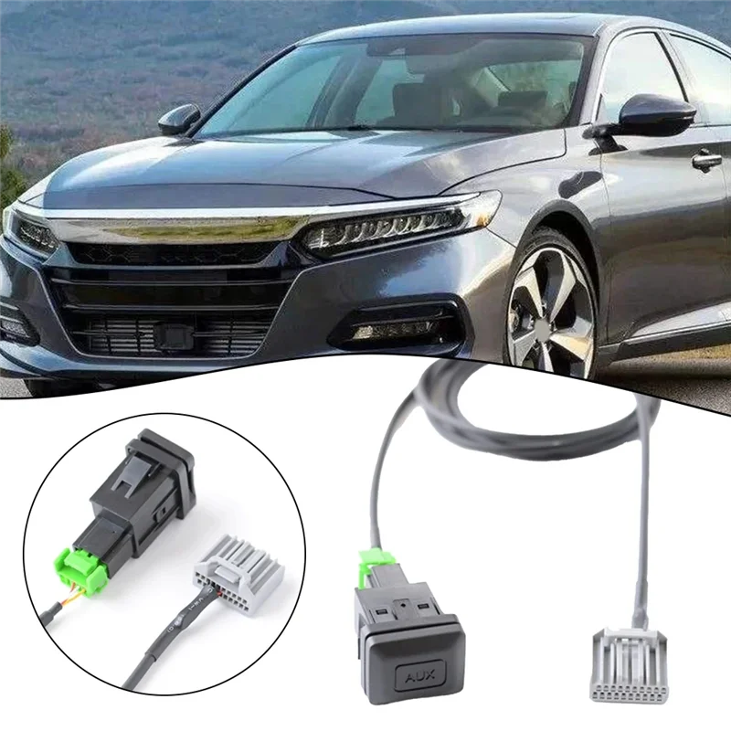 AB56 Adaptador cable auxiliar Honda Civic 8ª gen 2006-2013 - imagen 5