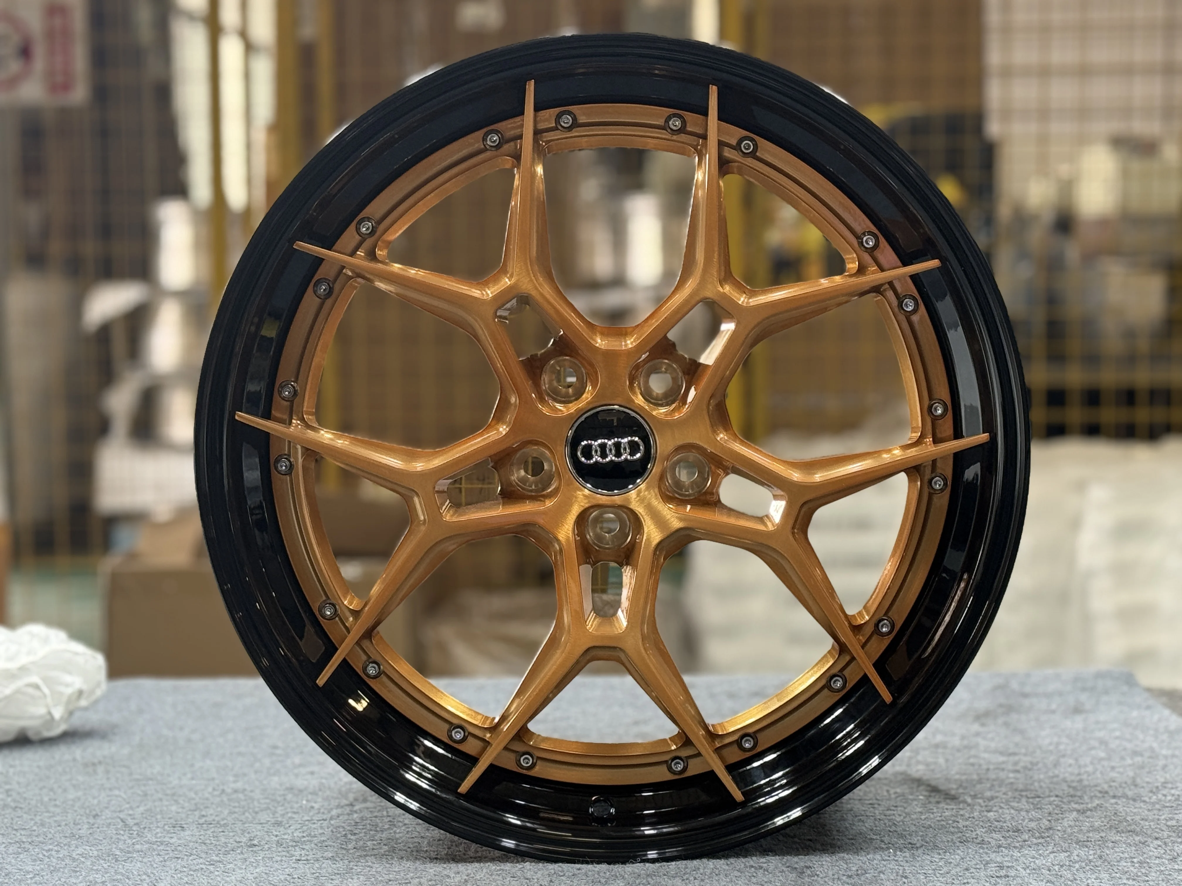 Gran oferta de aleación de aluminio, registro de Color de 2 piezas, plata cóncava profunda, 18 19 20 21 pulgadas, ruedas de coche forjadas para ruedas de coche de pasajeros - imagen 3