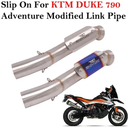 Tubo de enlace escape 51mm para KTM 790/890 Adventure