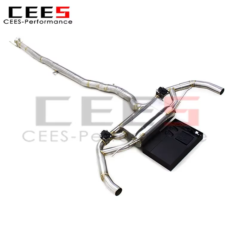 Kit escape Valvetronic CEES Mercedes A45 AMG W177 2.0T acero inox control remoto