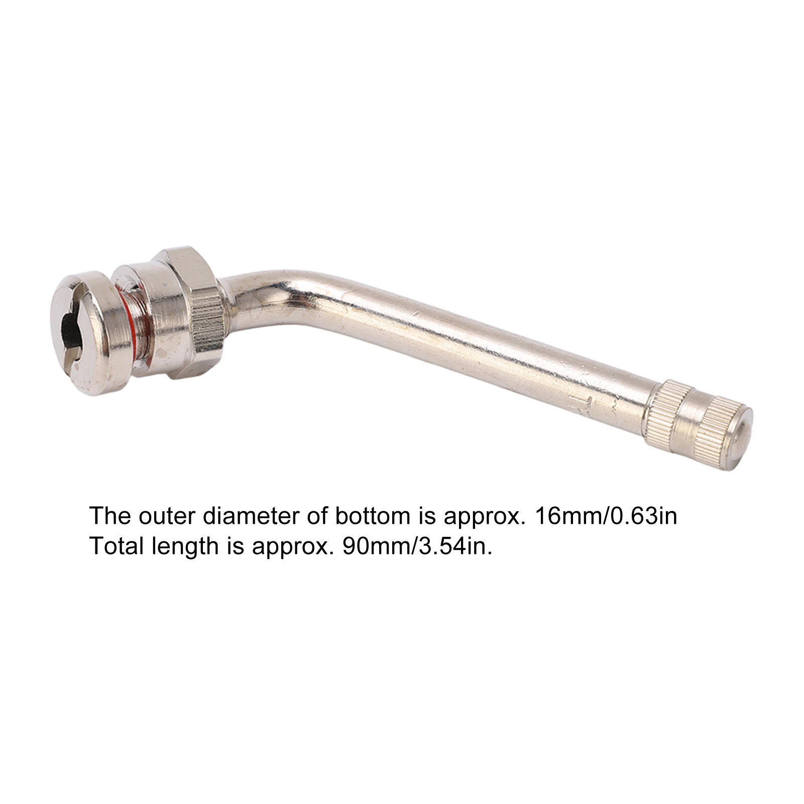 Vástago válvula neumático TR545D 60° para llantas Alcoa - imagen 2