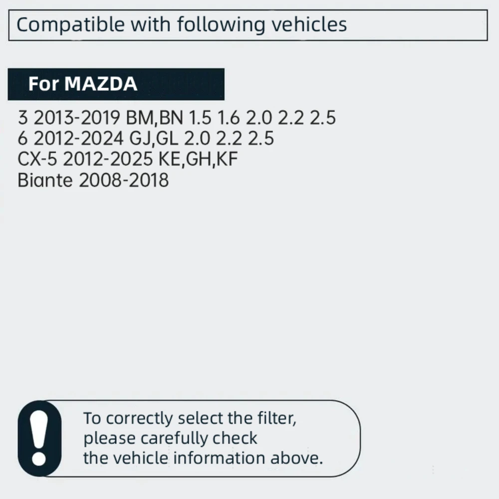 Filtro de cabina carbon activo WESTGUARD Mazda 6 GJ/GL y CX-5 KE - imagen 2