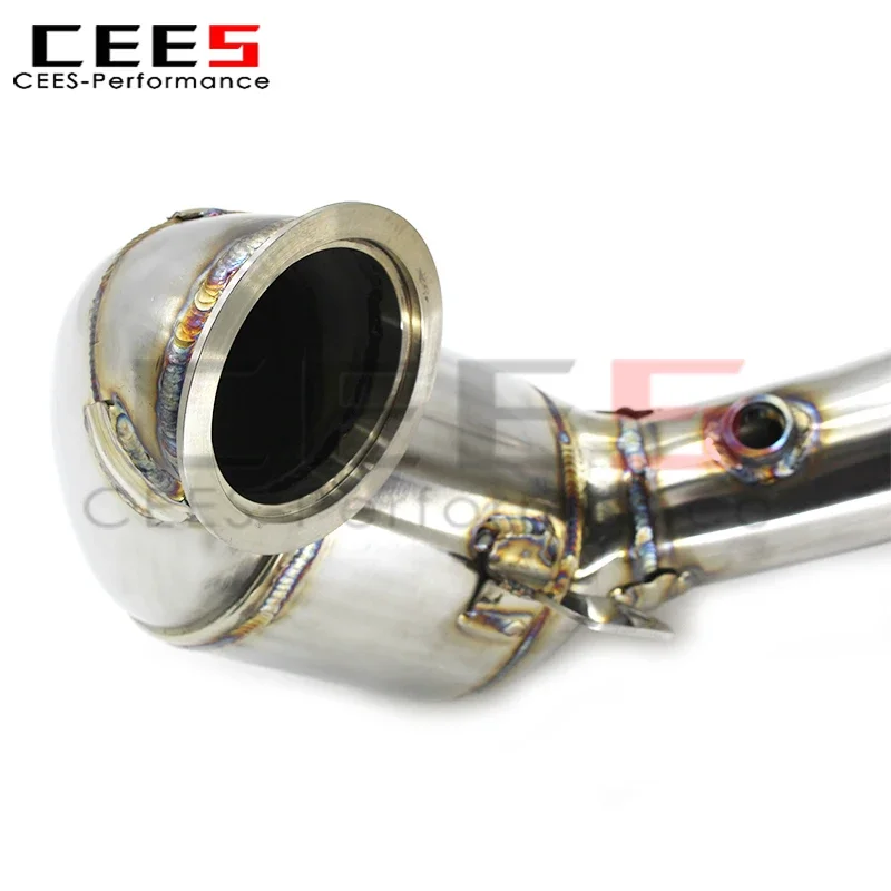 Cees Catted Tubo deportivo VW Golf VIII 2020-2023 acero inoxidable - imagen 5