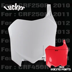 Placa de matrícula delantera Honda CRF 250R 450R todoterreno motocross