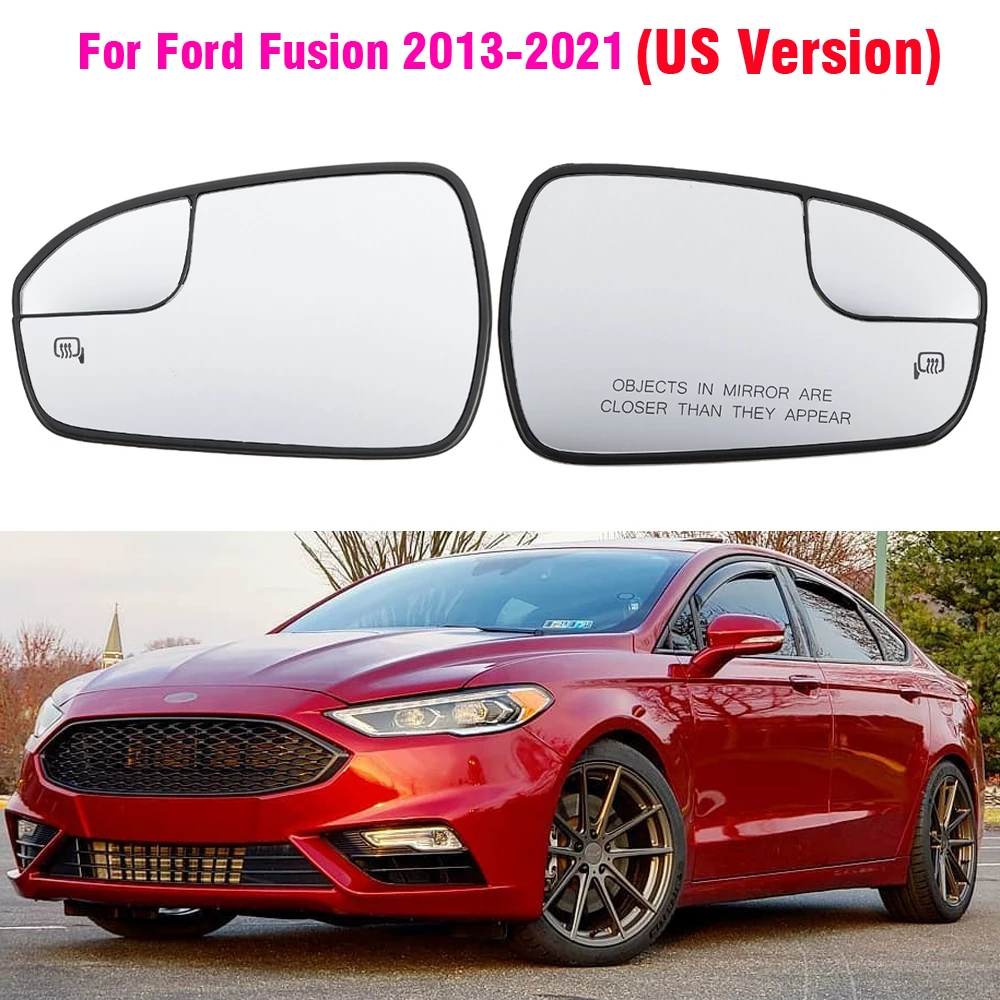 Retrovisores calefactables de cristal para Ford Fusion 2013-2020
