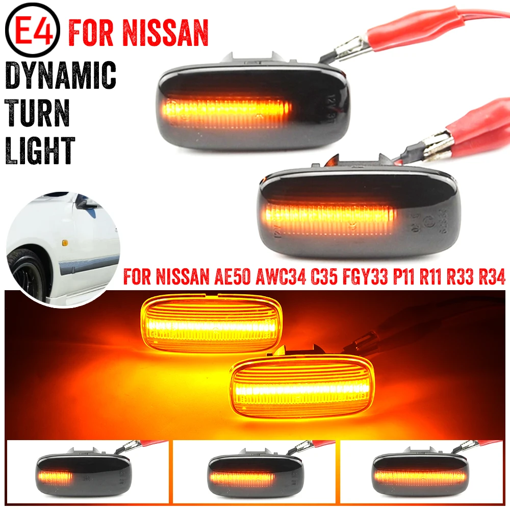 Intermitentes LED dinámicos para Nissan Presea P11 - imagen 3