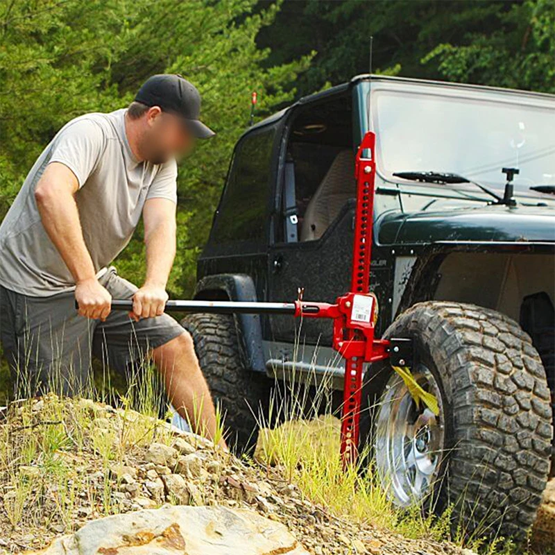 Gato elevador Hi-Lift de acero mate para todoterreno y SUV - imagen 4