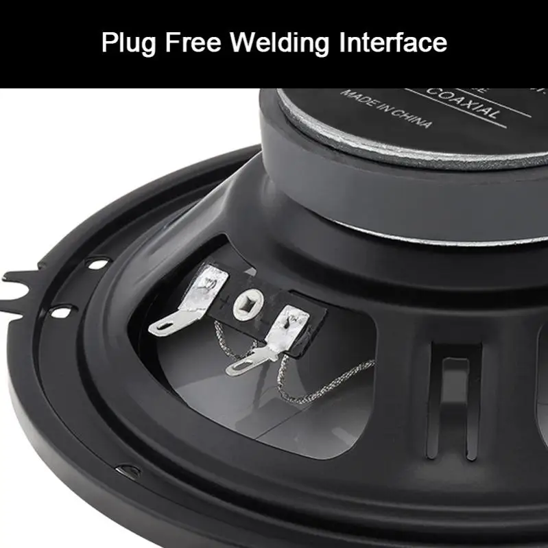 Altavoces coaxiales para coche 4 vías, 6 pulgadas (16 cm) - imagen 4