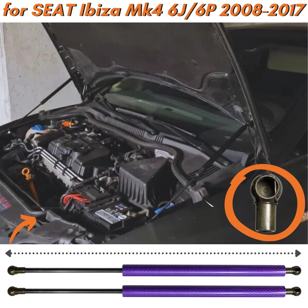 Puntales de gas para capó SEAT Ibiza 6J/6P 2008-2017