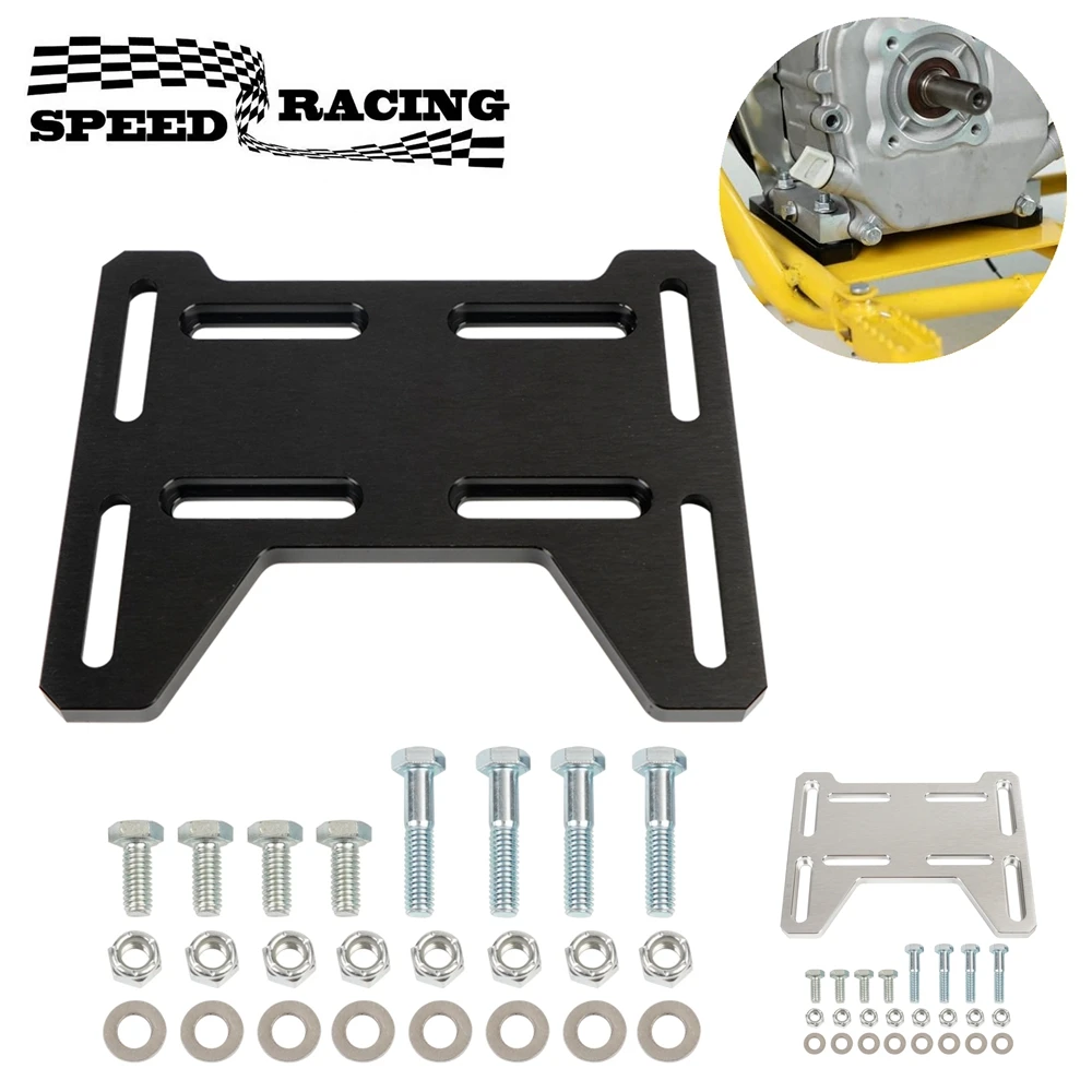 Placa soporte motor Predator 212cc para Go Kart Coleman 100 DB30