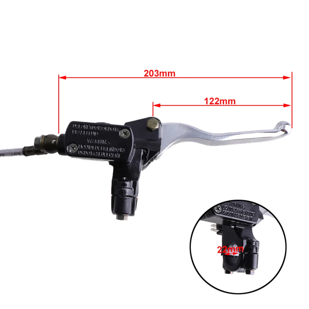 Cilindro maestro de freno hidráulico para scooter 2 tiempos 49cc - imagen 3