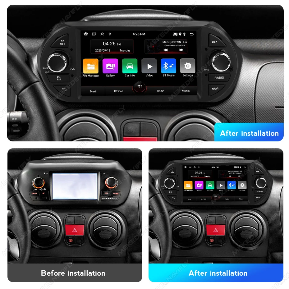 MEKEDE Android 13 Radio - multimedia