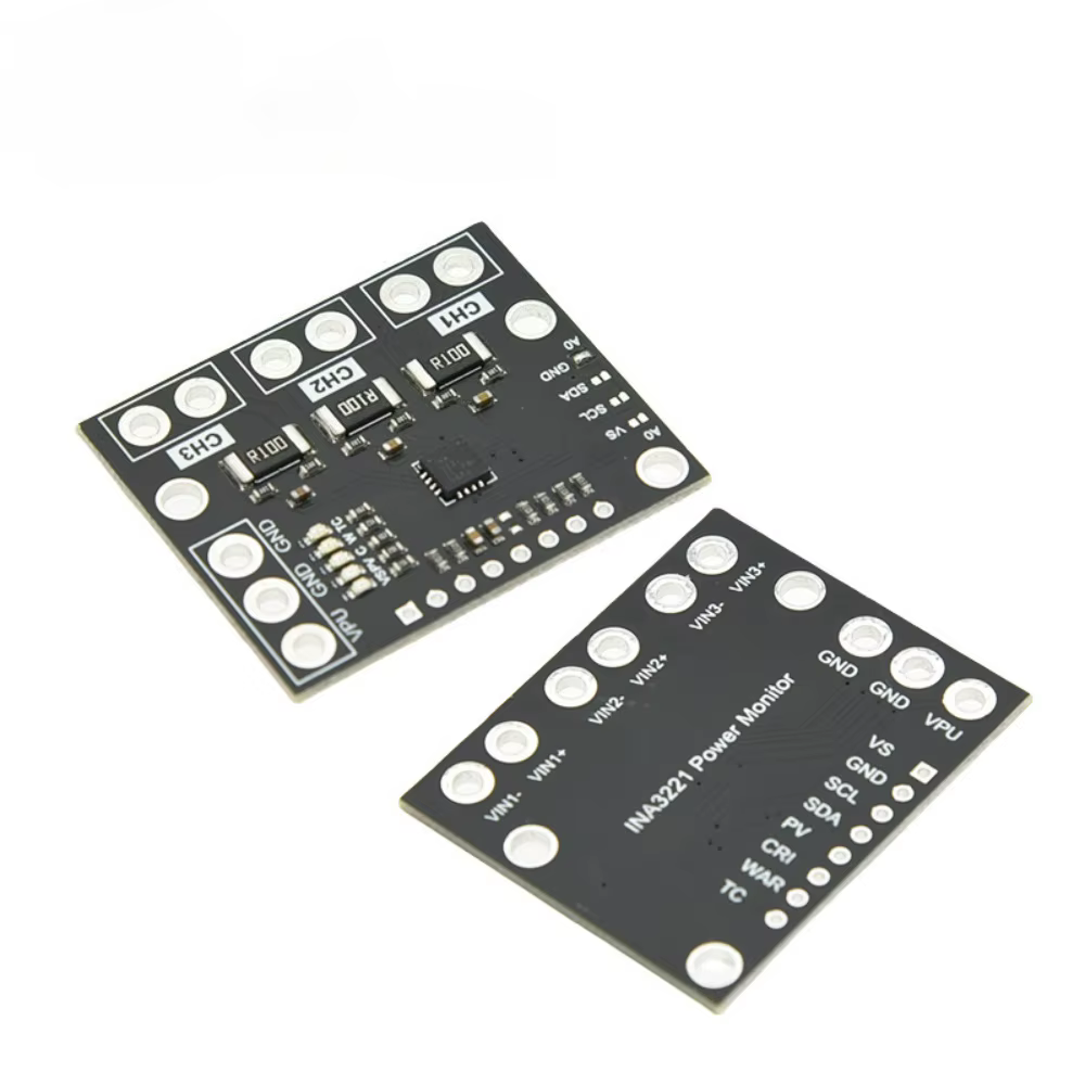 Módulo INA3221 monitor de voltaje de 3 canales I2C lado alto - imagen 3