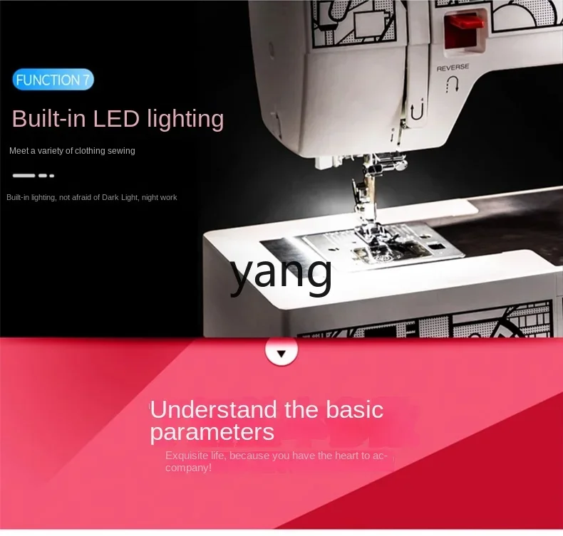 Máquina de coser eléctrica CX con pedal multifunción de escritorio - imagen 5