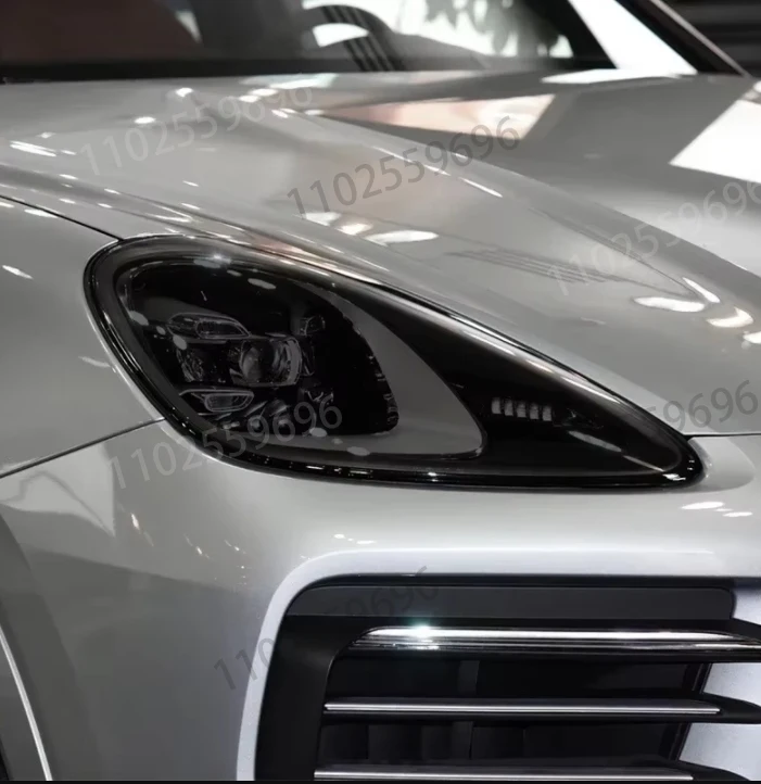 Película protectora faros TPU ahumado transparente Porsche Cayenne 958 - imagen 2