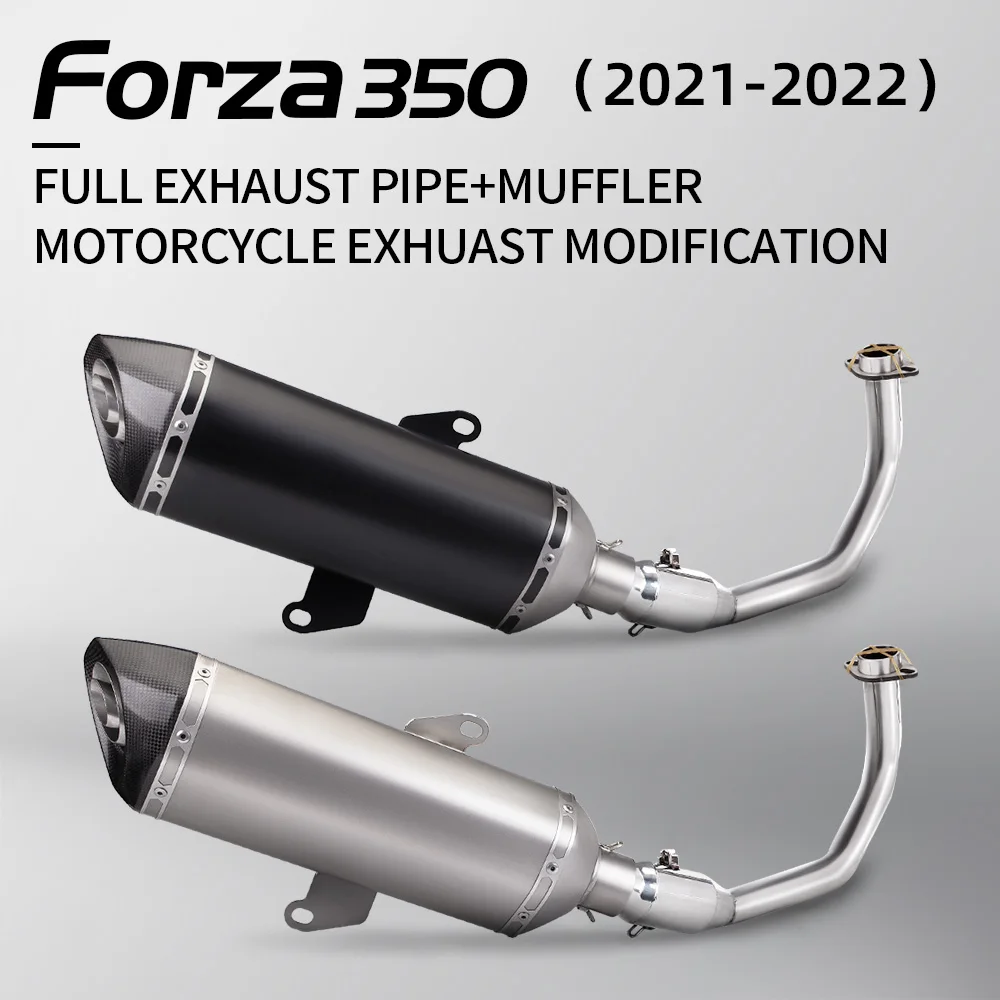 Tubo de enlace frontal escape Honda Forza 350 NSS350 2018-2023 - imagen 2