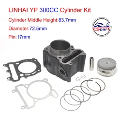 Kit de cilindro YP 72,5 mm para Linhai 300 cc ATV y buggy