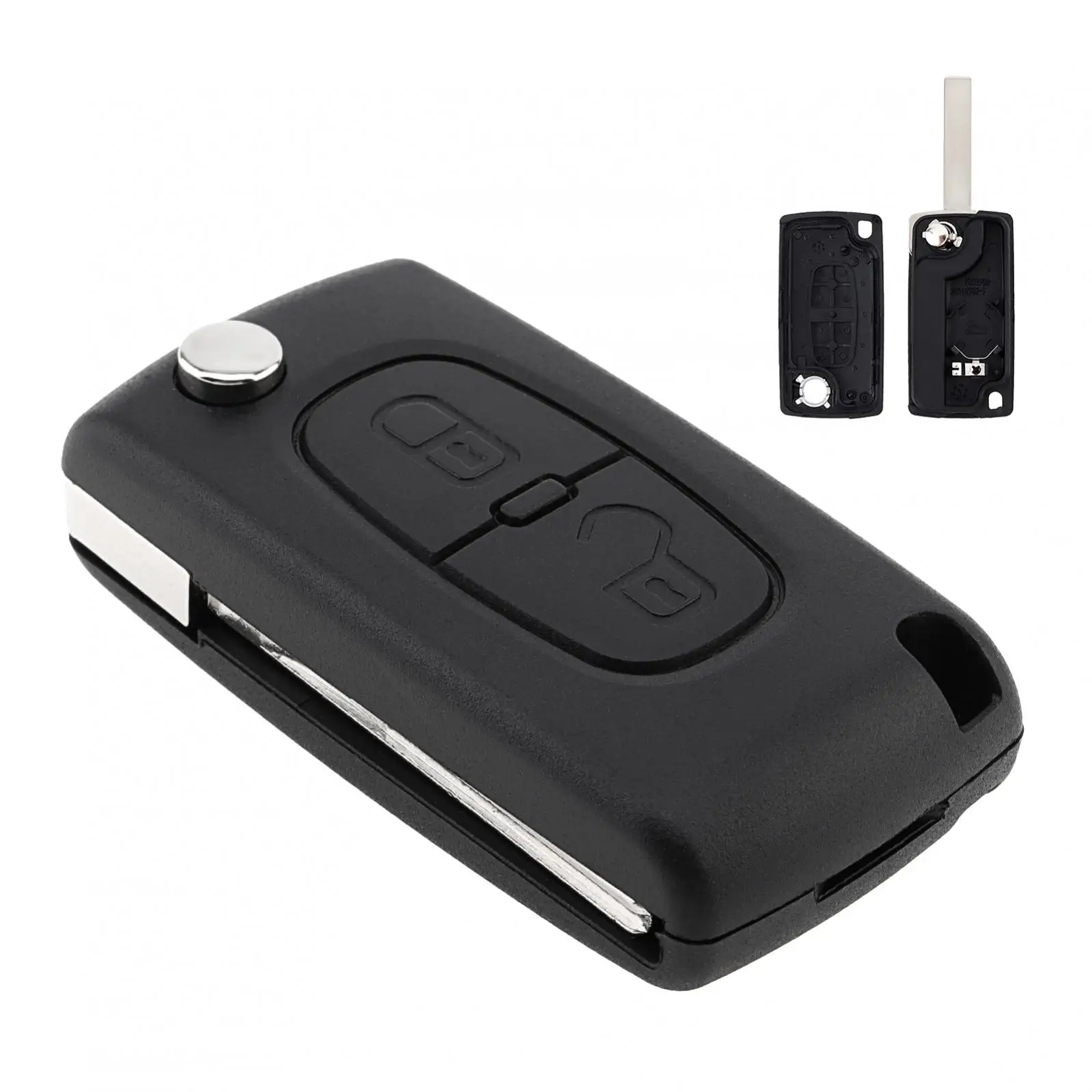 Funda llave plegable Peugeot 207
