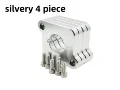 silvery 4 piece