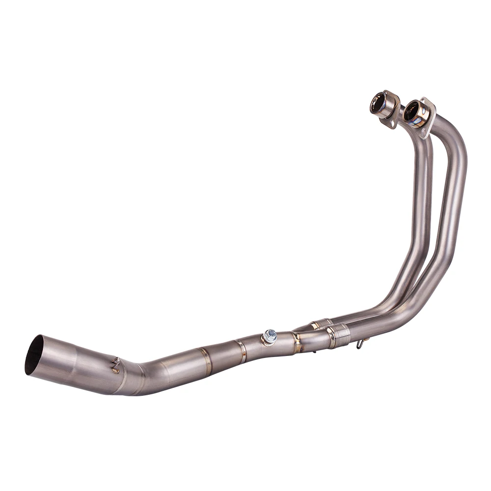 Escape titanio Yamaha MT03 R3 R25 2015-2025 colector recto - imagen 3