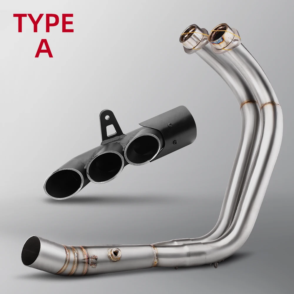 Kit escape completo inoxidable para Yamaha MT07 R7 2014-2025 - imagen 5