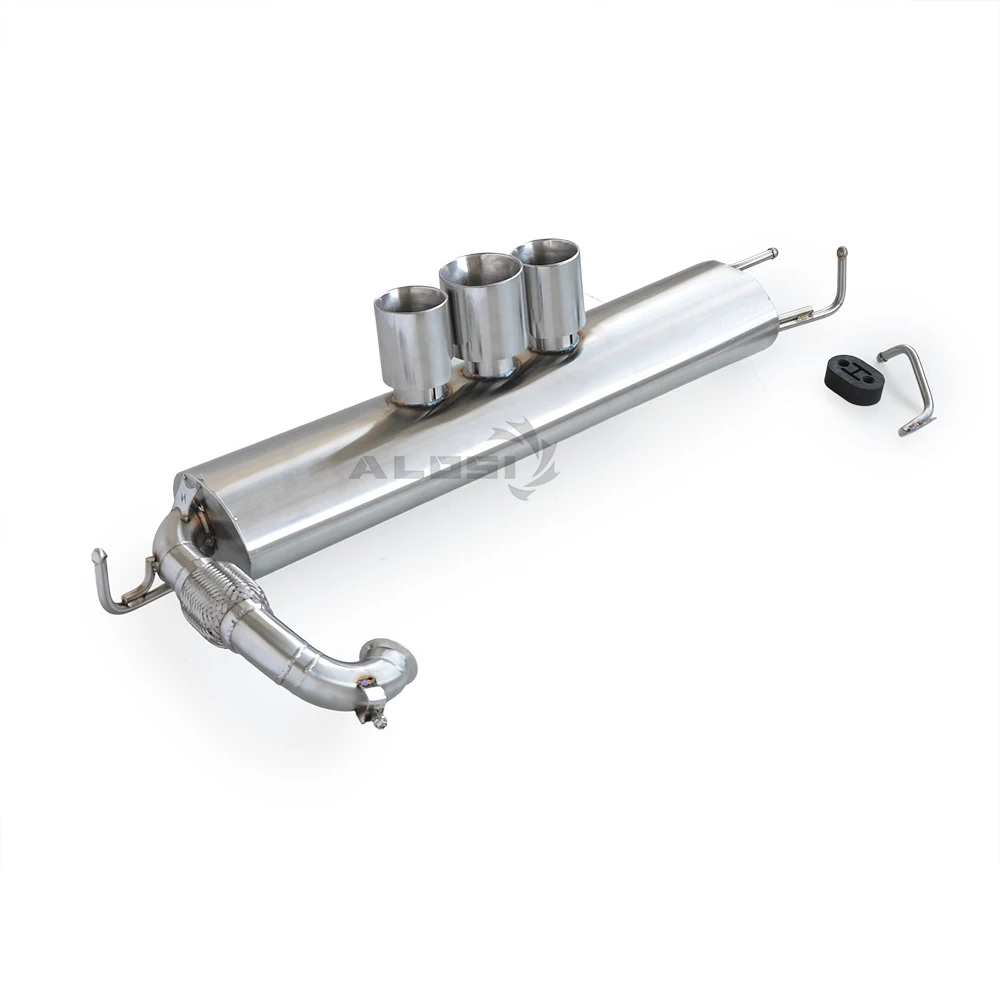 Escape trasero de acero inoxidable para Smart W453 1.0/0.9T 2015-2021 - imagen 3
