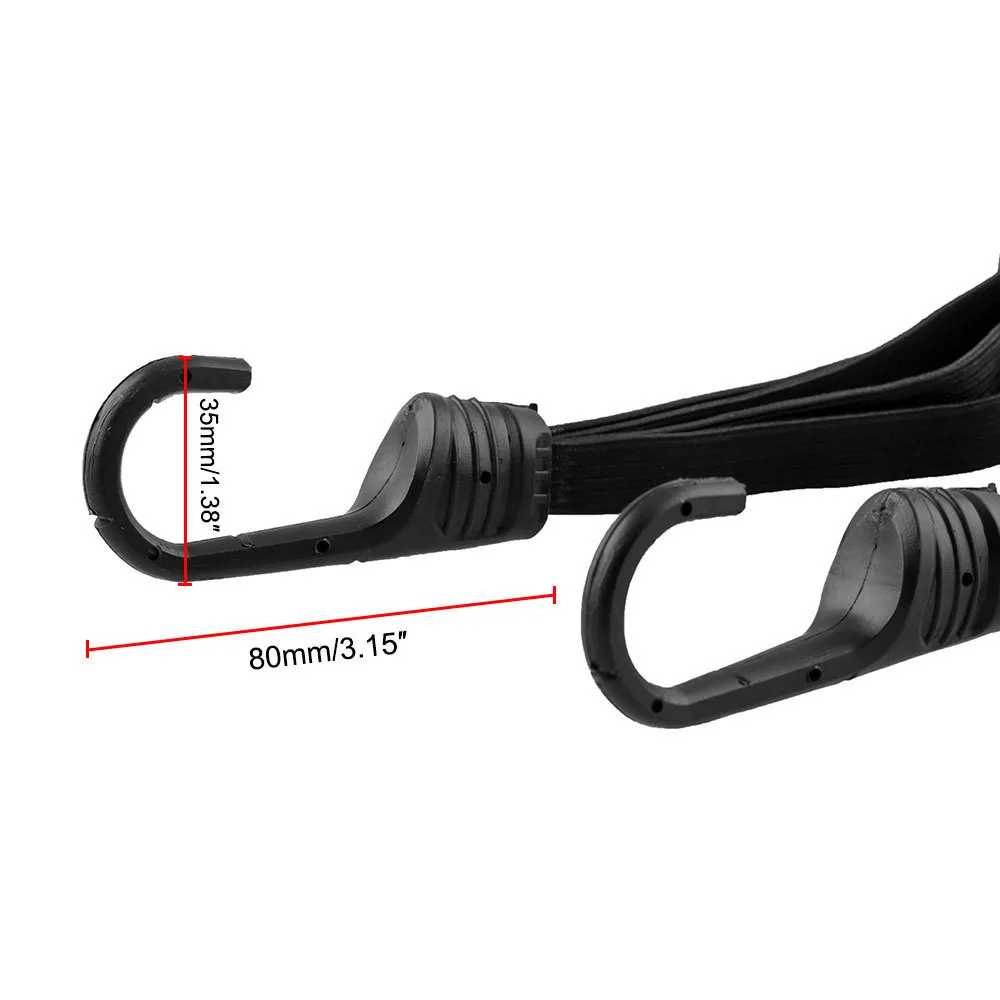 Correa retráctil universal para moto, sujeta equipaje y casco - imagen 4