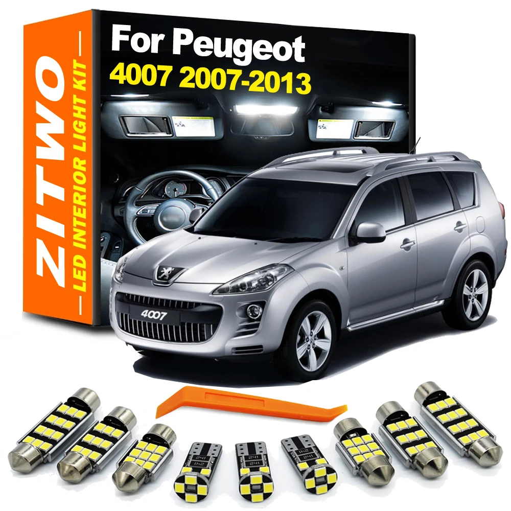 Kit luces LED interiores ZITWO – Peugeot 4007 (2007-2013)