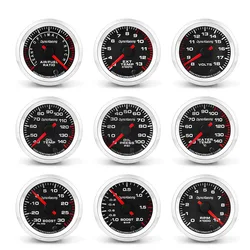 Indicador EGT 52mm 7 colores iluminación Verde – Alta temperatura