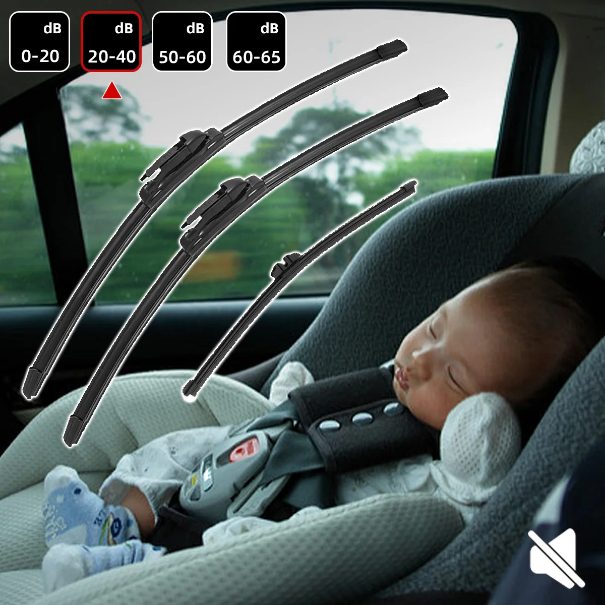Kit escobillas limpiaparabrisas Ford Explorer 2011-2017 - imagen 4