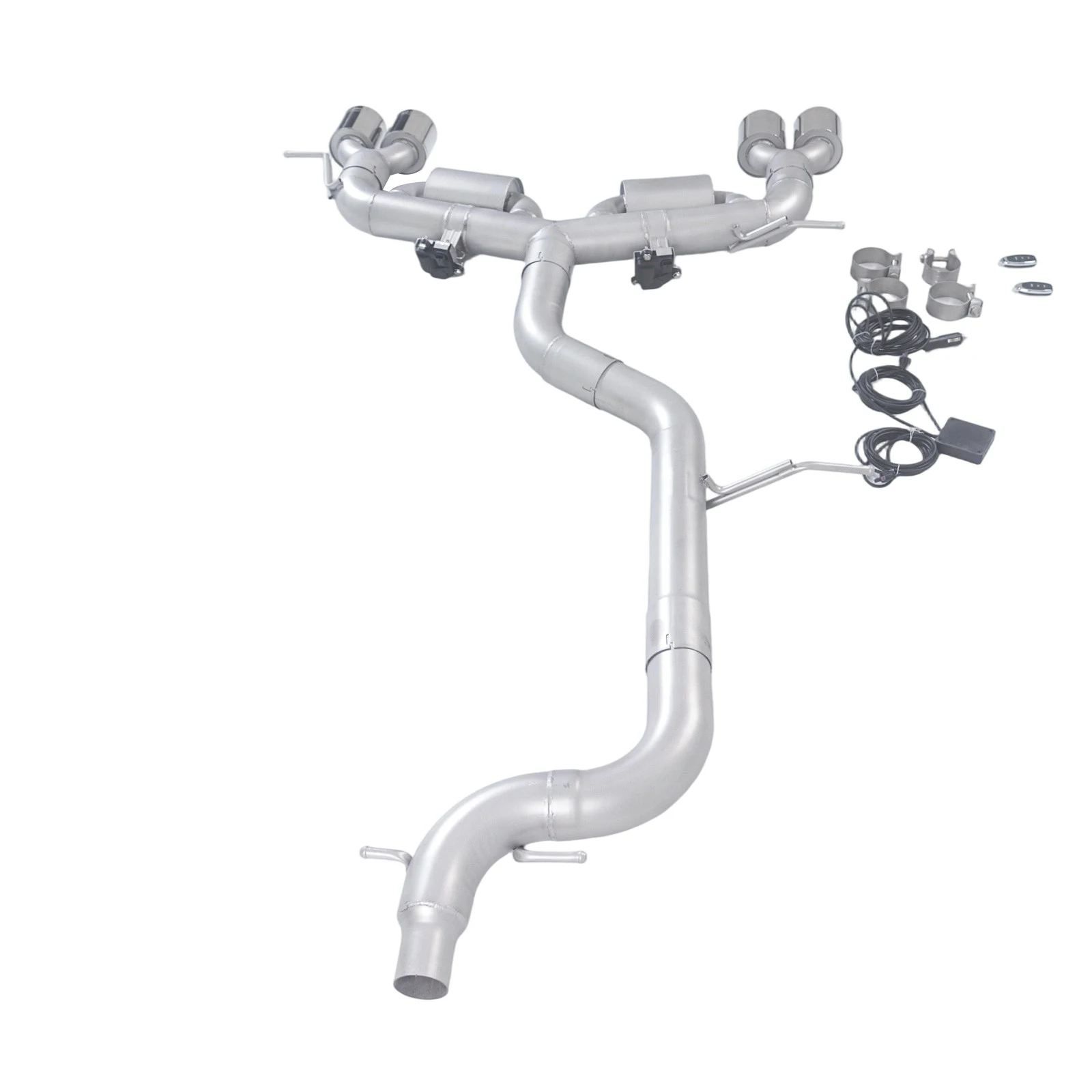 GFC Catback silenciador escape inox 76 mm VW Scirocco 1.4 T - imagen 3