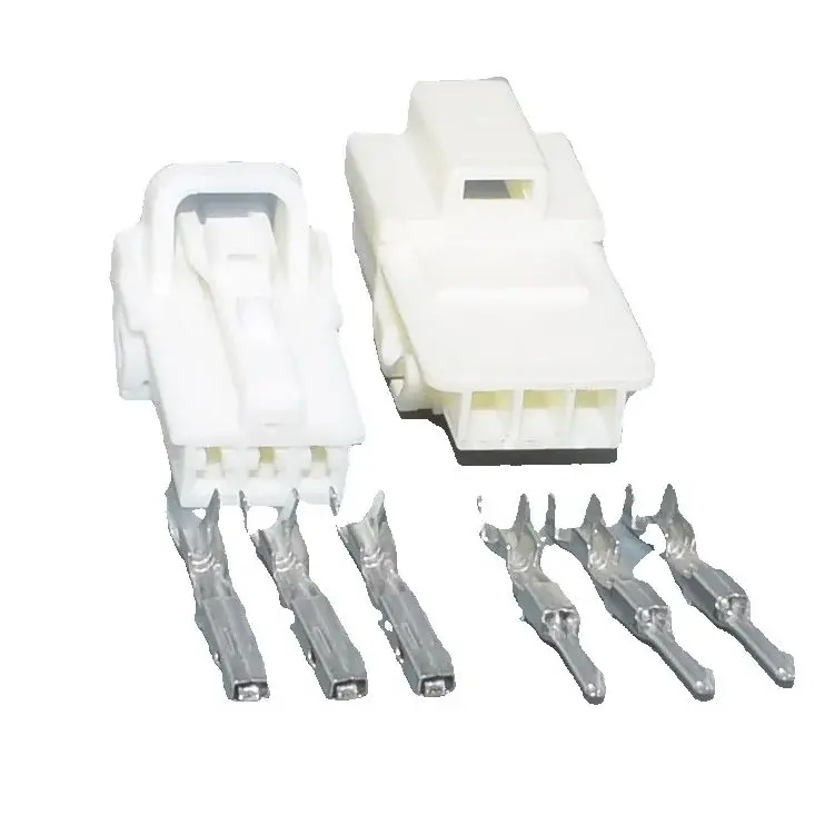 Conector eléctrico 3 pines hembra/macho 1,5 mm para automoción